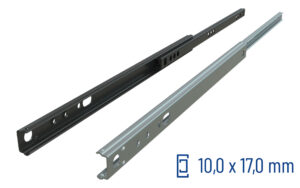 Telescopic slide partial extension Series 017 | Schock telescopic slides