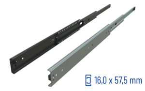 Telescopic slide over extension Series 037 | Hold-in/Hold-out | Schock telescopic slides