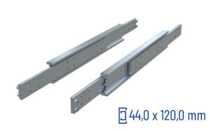 Telescopic full extension DTS-120 | up to 1890 kg | Schock telescopic slides