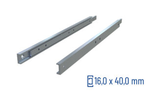 Telescopic slide partial extension OWST-40 | up to 360 kg | Schock telescopic slides